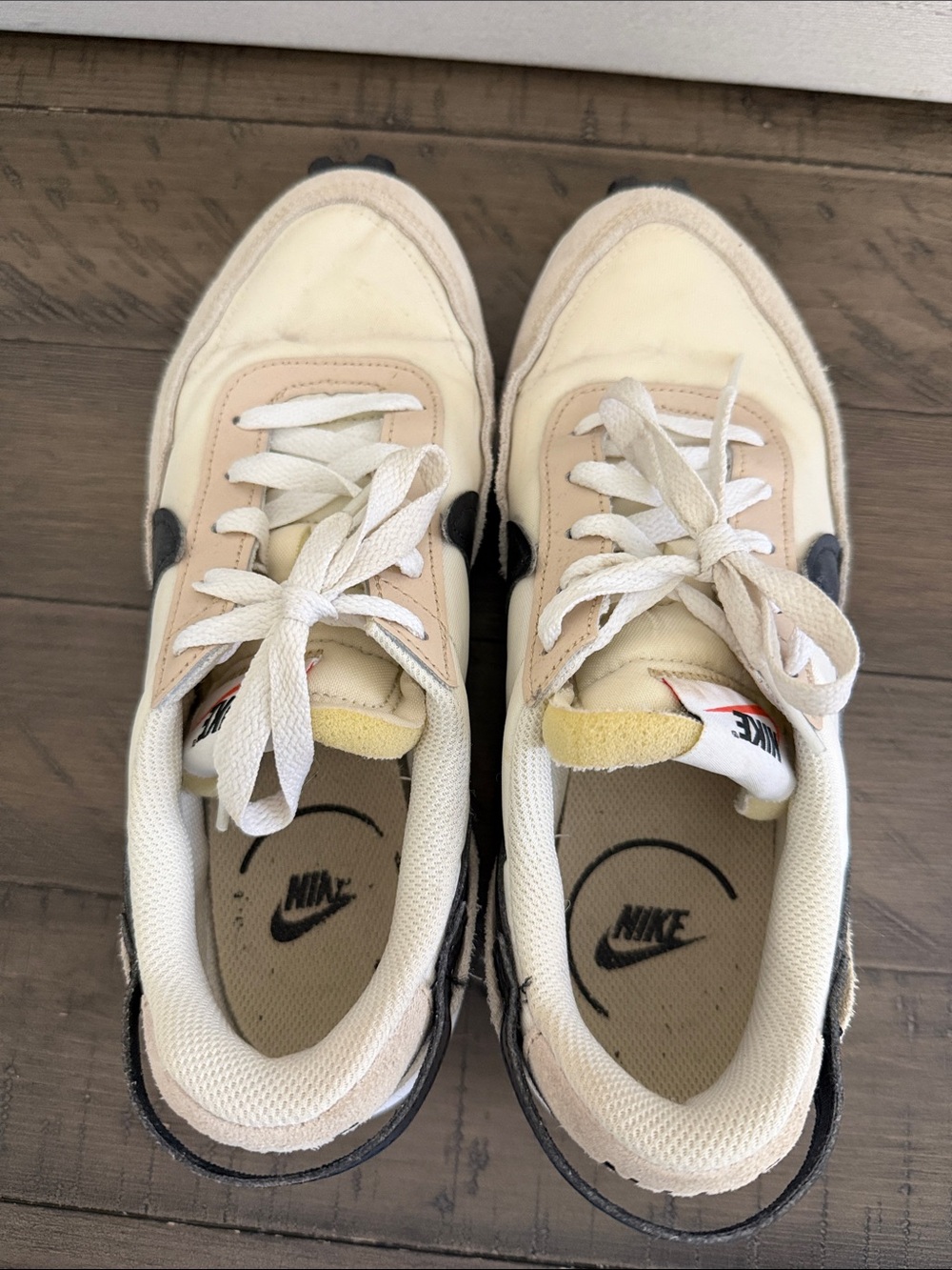Nike Women DEBIT WAFFLE SANDDRIFT BLACK - Picture 4 of 6